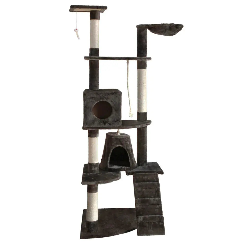 i.Pet Cat Tree 193cm Trees Scratching Post Scratcher Tower Condo House Furniture Wood Deals499