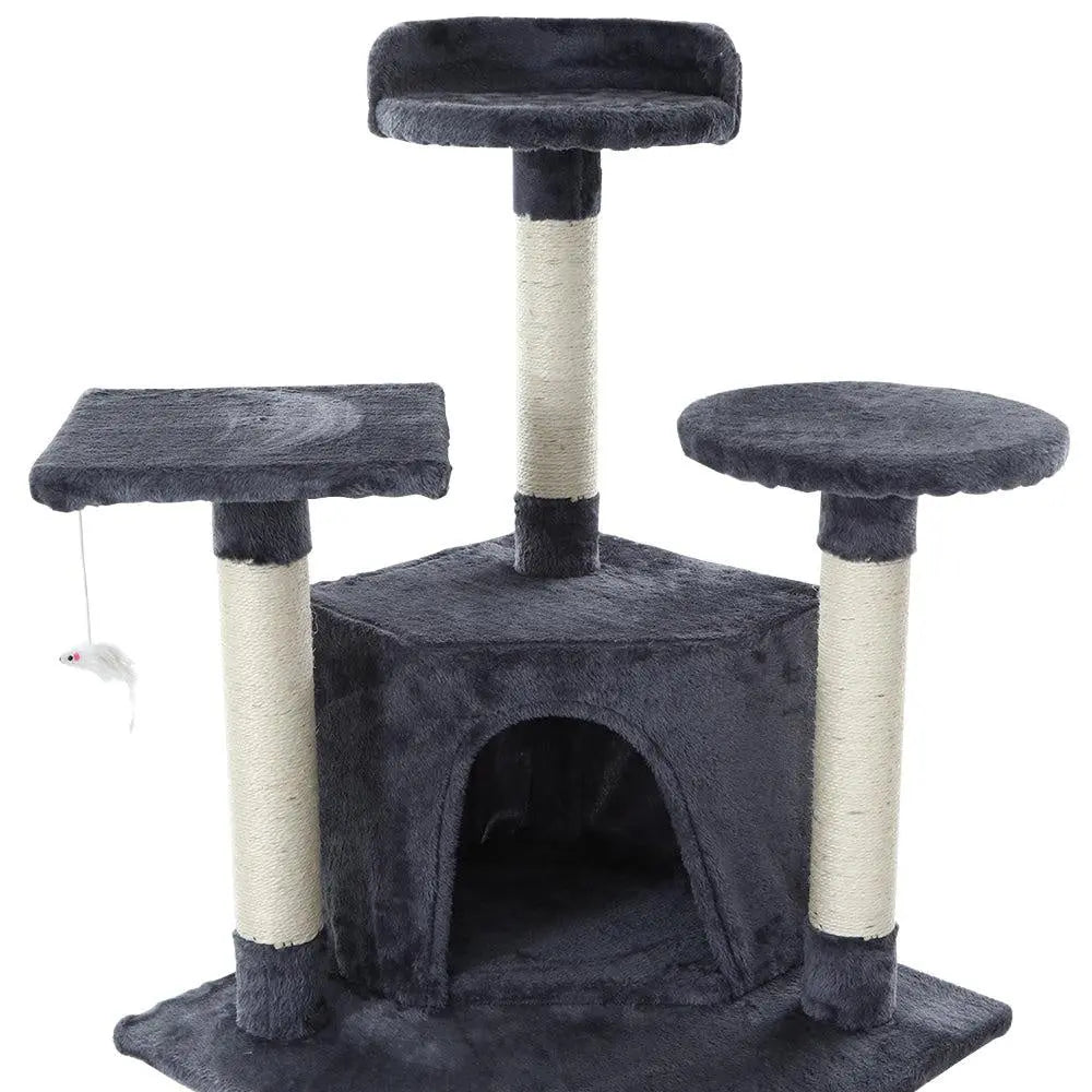 i.Pet Cat Tree 203cm Trees Scratching Post Scratcher Tower Condo House Furniture Wood Deals499