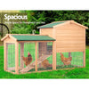 i.Pet Chicken Coop Rabbit Hutch 138cm Wide Wooden Pet Hutch Deals499