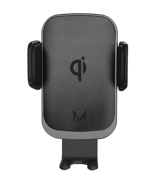 MOYORK WATT 15W Mechanical Wireless Qi Car Charger + Suction & Vent Mount - Black Deals499