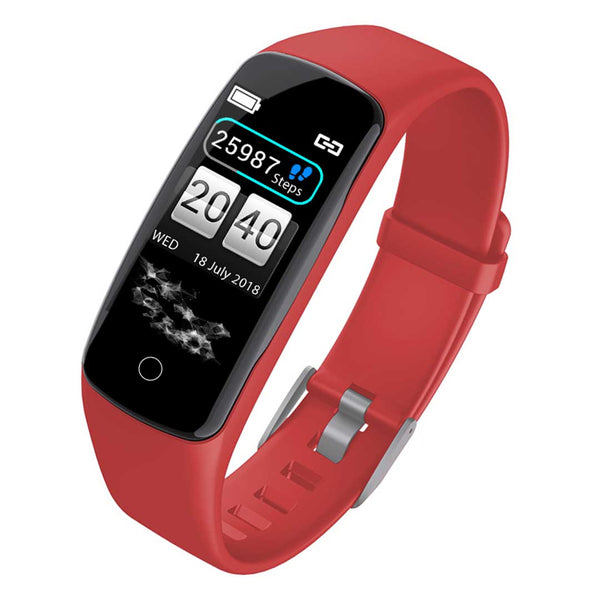 SOGA Sport Monitor Wrist Touch Fitness Tracker Smart Watch Red Soga