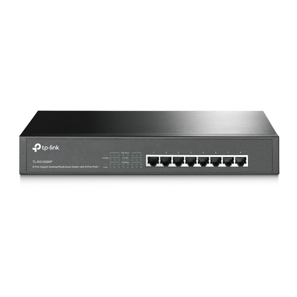 TP-Link TL-SG1008MP: 8-port Gigabit Ethernet Switch with PoE+ Deals499