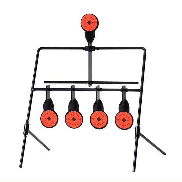 Shooting Targets Metal Splatter Archery Target Resetting Air Riffle Gun Game 5MM Deals499