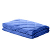 DreamZ 9KG Adults Size Anti Anxiety Weighted Blanket Gravity Blankets Royal Blue Deals499