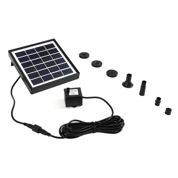 Solar Fountain Water Pump Kit Pond Pool Submersible Outdoor Garden 1.5W Deals499