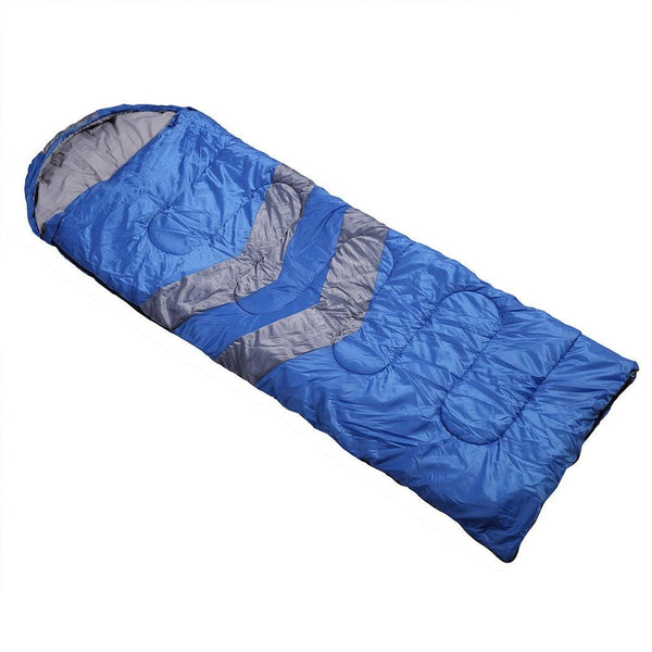 Mountview -20°C Outdoor Camping Thermal Sleeping Bag Envelope Tent Hiking Blue Deals499