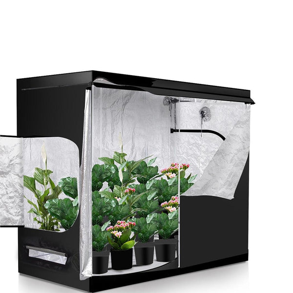 Garden Hydroponics Grow Room Tent Reflective Aluminum Oxford Cloth 240x120cm Deals499