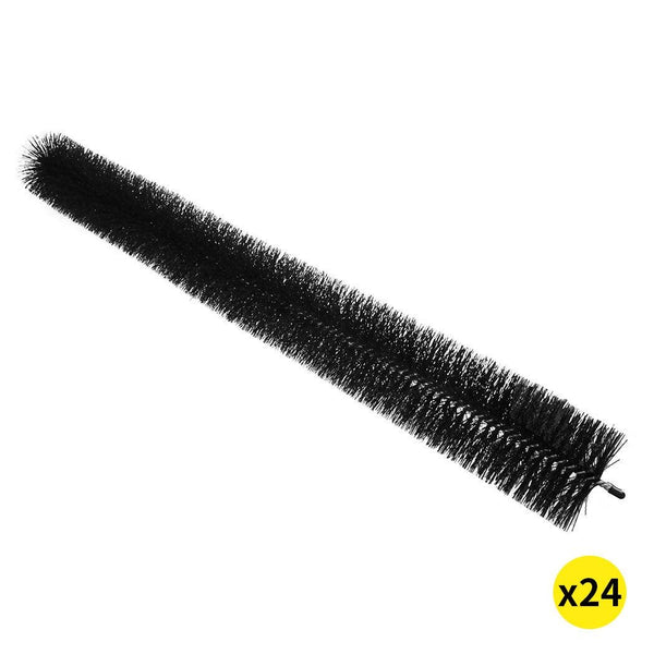 24Pcs Gutter Brush Guard 92x10cm Length Leaf Twigs Filter Heavy Duty Home Garden Deals499