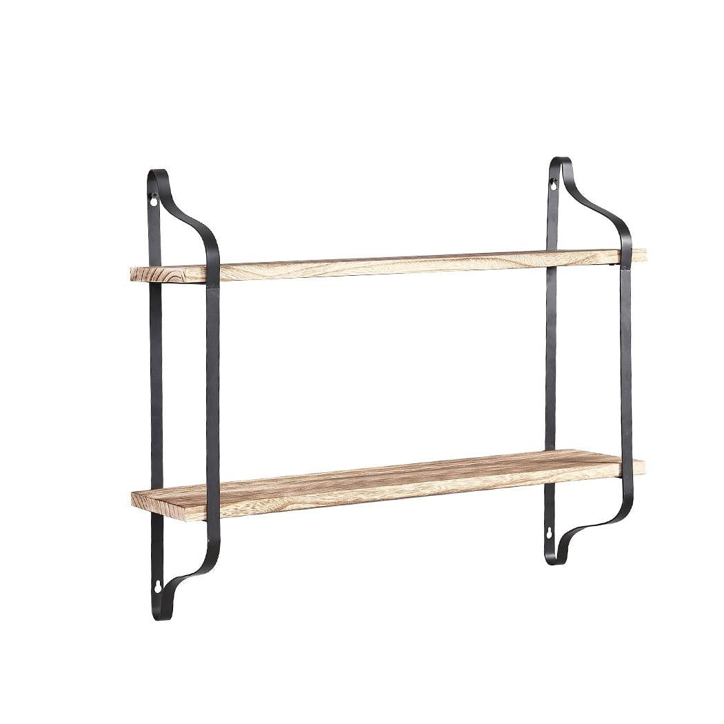 Levede Floating Shelves Brackets Display Shelf Bookshelf Wall Mount Rack Storage Deals499