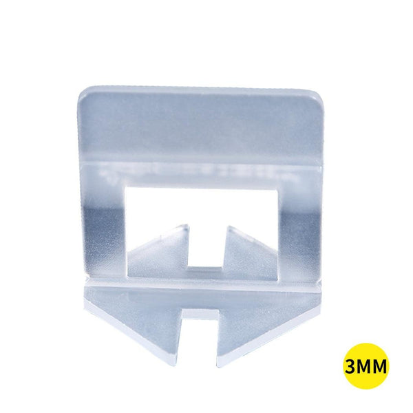 600x 3MM Tile Leveling System Clips Levelling Spacer Tiling Tool Floor Wall Deals499