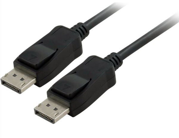 10m DisplayPort Cable Male to Male 1.2V: Black Deals499