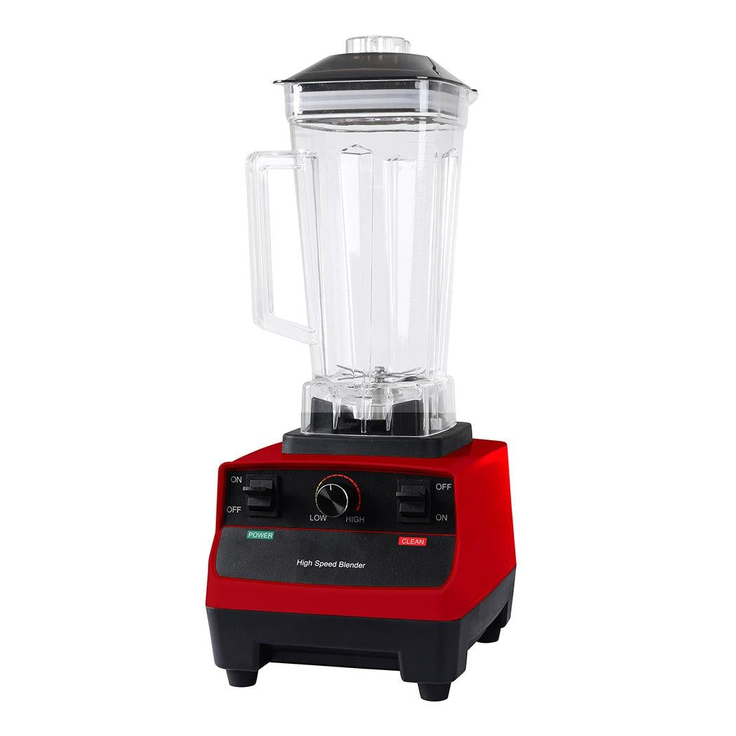 2L Commercial Blender Mixer Food Processor Juicer Smoothie Ice Crush Maker Red Deals499