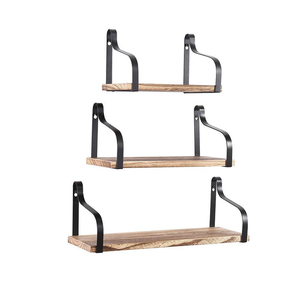 Levede Floating Shelf Brackets Display Shelves Bookshelf Wall Mount Rack Storage Deals499