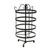 Earring Holder Stand Jewelry Display Hanging Rack Storage Metal Organizer 4 Tier Black Deals499