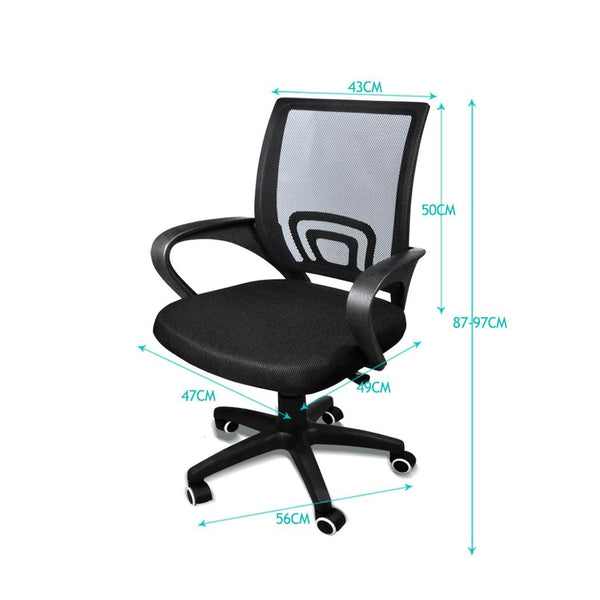 Office Chair Mesh Gaming Computer Chairs Executive Seating Armchair Wheels Seat Deals499