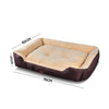 PaWz Pet Bed Mattress Dog Cat Pad Mat Cushion Soft Winter Warm Large Brown Deals499