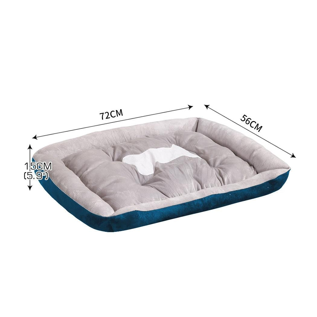 PaWz Pet Bed Dog Beds Bedding Mattress Mat Cushion Soft Pad Pads Mats M Navy Deals499