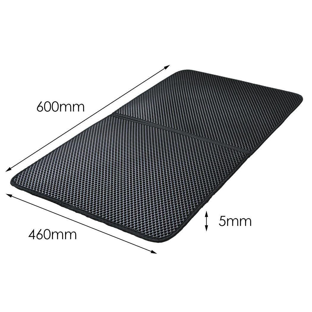 Waterproof Double-Layer Cat Litter Mat Trapper Foldable Pad Pet Rug HomeComfort Deals499