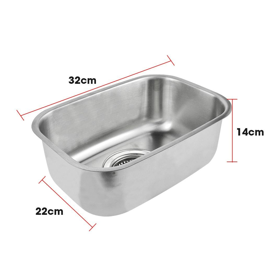 Kitchen Sink Stainless Steel Under/Topmount Handmade Laundry  Single Bowl Deals499