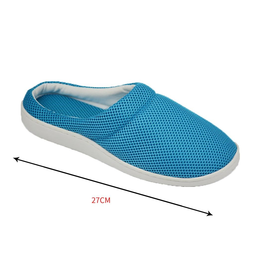 Summer Women Men Bamboo Cooling Gel Slippers Anti-fatigue Sandals Shoes Size S Deals499