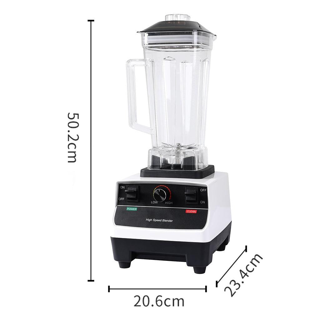 2L Commercial Blender Mixer Food Processor Juicer Smoothie Ice Crush Maker White Deals499