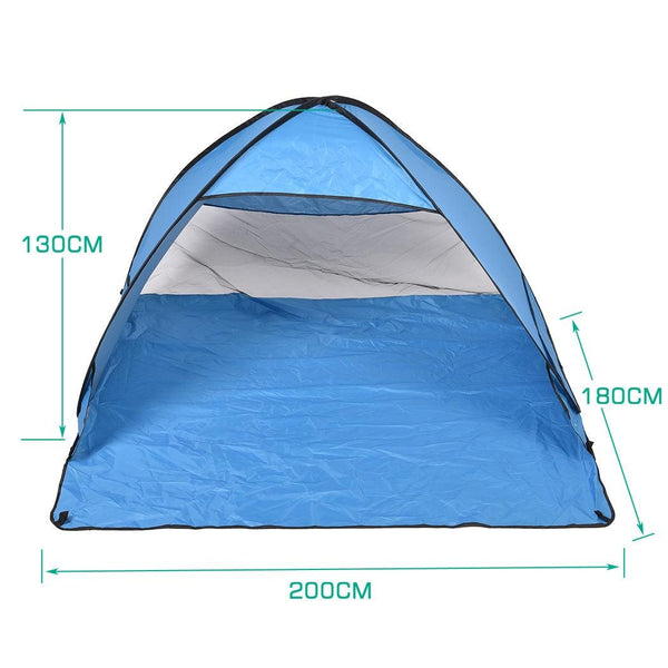 Mountview Pop Up Beach Tent Caming Portable Shelter Shade 2 Person Tents Fish Deals499