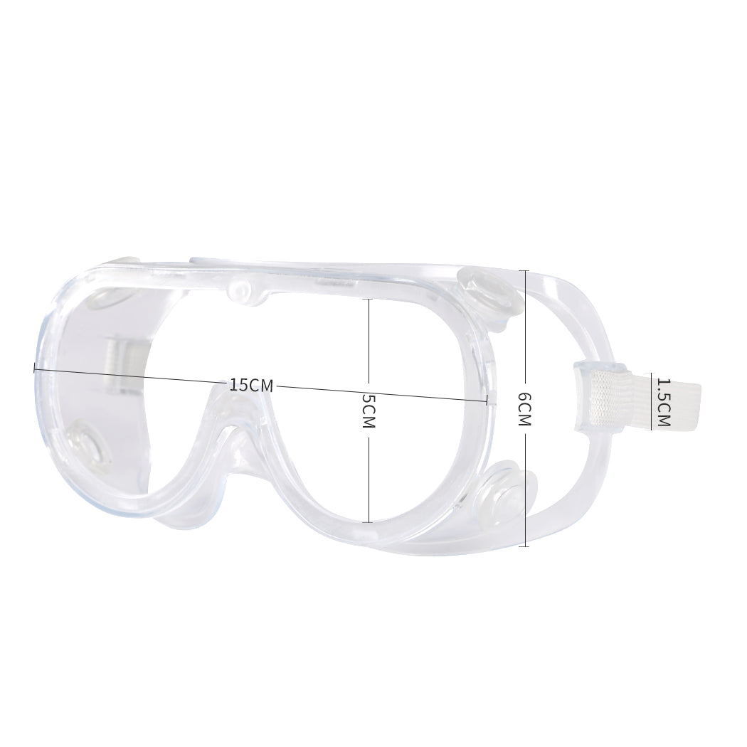 Safety Goggle Glasses Clear Goggles Anti Fog Protective Eye Chemical Lab Eyewear Deals499