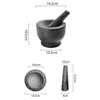 Solid Stone Food Preparation Unpolished Granite Spice Herb Grinder Kitchen Tools Deals499