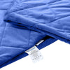 DreamZ 9KG Anti Anxiety Weighted Blanket Gravity Blankets Royal Blue Colour Deals499