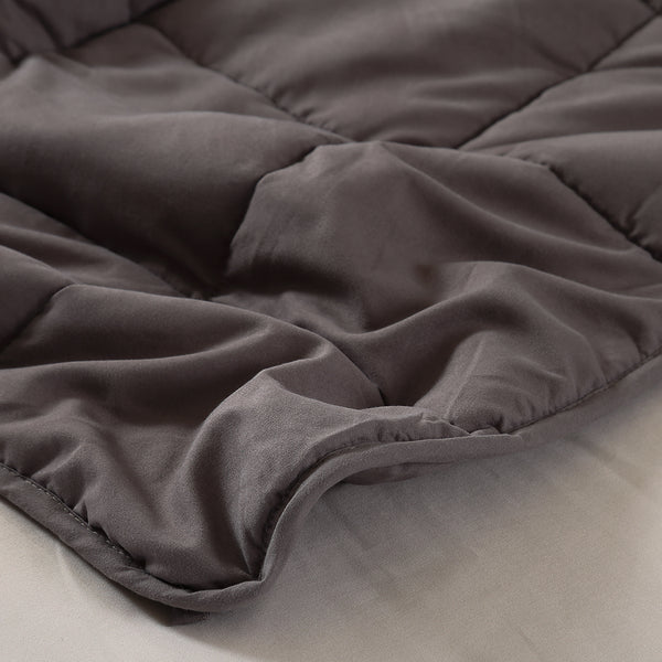 DreamZ Weighted Blanket Heavy Gravity Deep Relax 7KG Adult Double Grey Deals499