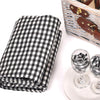 4 Person Picnic Basket Baskets Set Outdoor Blanket Deluxe Wicker Gift Storage Deals499