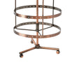 Earring Holder Stand Jewelry Display Hanging Rack Storage Metal Organizer 4 Tier Bronze Deals499