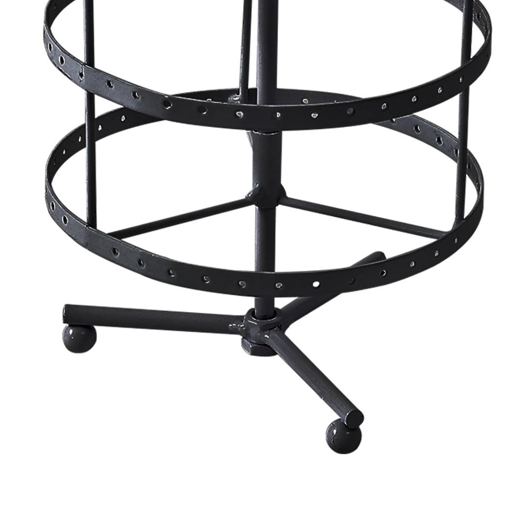 Earring Holder Stand Jewelry Display Hanging Rack Storage Metal Organizer 4 Tier Black Deals499