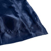 DreamZ Silk Satin Quilt Duvet Cover Set in King Size in Navy Colour Deals499