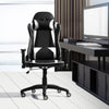 Levede Executive Gaming Office Chair Racing Computer PU Leather Recliner Silver Deals499