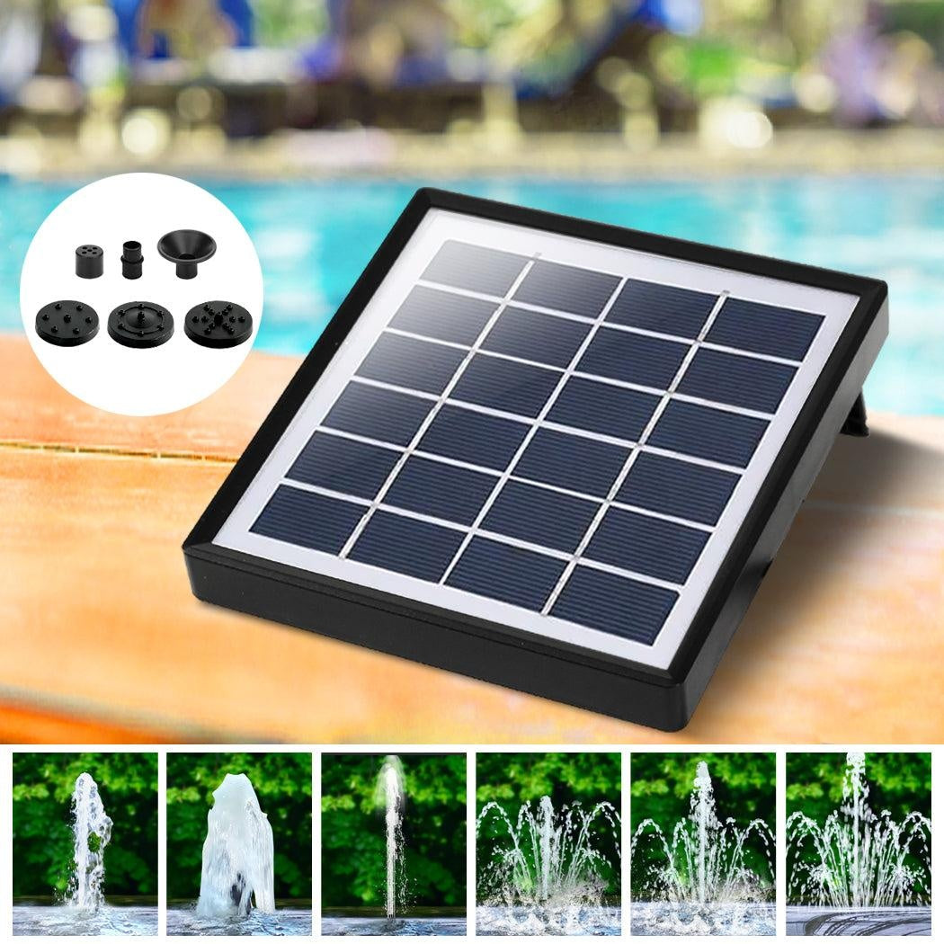 Solar Fountain Water Pump Kit Pond Pool Submersible Outdoor Garden 1.5W Deals499