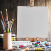 5x Blank Artist Stretched Canvases Art Large White Range Oil Acrylic Wood 20x30 Deals499