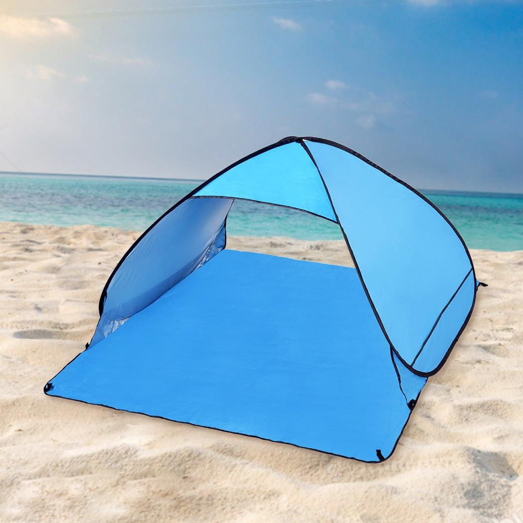 Mountview Pop Up Beach Tent Caming Portable Shelter Shade 2 Person Tents Fish Deals499