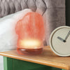 Salt Lamp Globe USB Himalayan Natural Crystal Rock Cord Night Light Lamps Globes Deals499