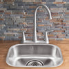 Kitchen Sink Stainless Steel Under/Topmount Handmade Laundry  Single Bowl Deals499