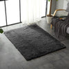 Designer Soft Shag Shaggy Floor Confetti Rug Carpet Home Decor 80x120cm Black Deals499