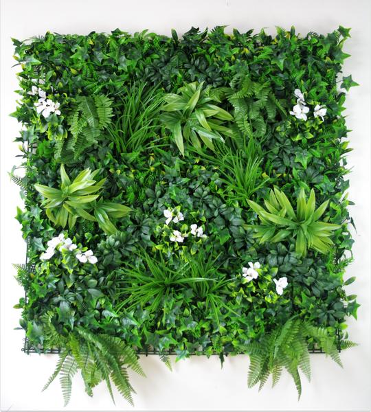 Snowy White Vertical Garden / Green Wall UV Resistant 100cm x 100cm Deals499