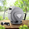 10M Retractable Water Hose Reel Garden Storage AutoRewind Spray Gun Deals499