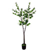 Flowering Natural White Artificial Camellia Tree 180cm Deals499