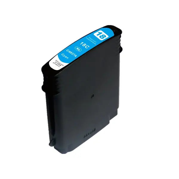 18 #18 High Yield Cyan Compatible Inkjet Cartridge HP