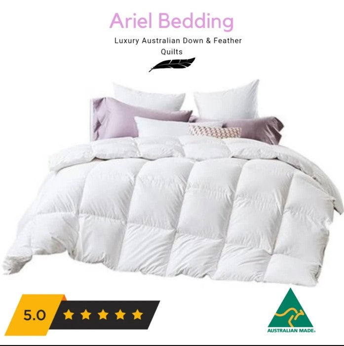 Ariel Miracle 80percent Goose ALL Seasons Quilt 2 in 1 King Deals499