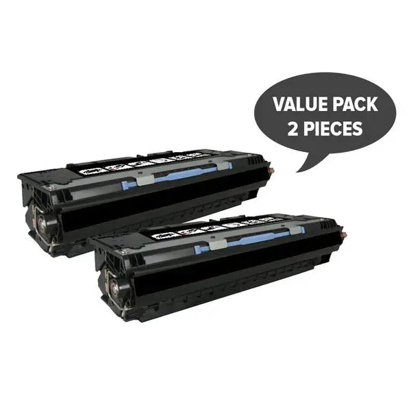 2 x Q2670A #308A Black Premium Generic Toner HP