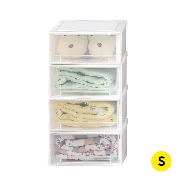 Storage  Drawers Set Cabinet Tools Organiser Box Chest Drawer Plastic Stackable Deals499