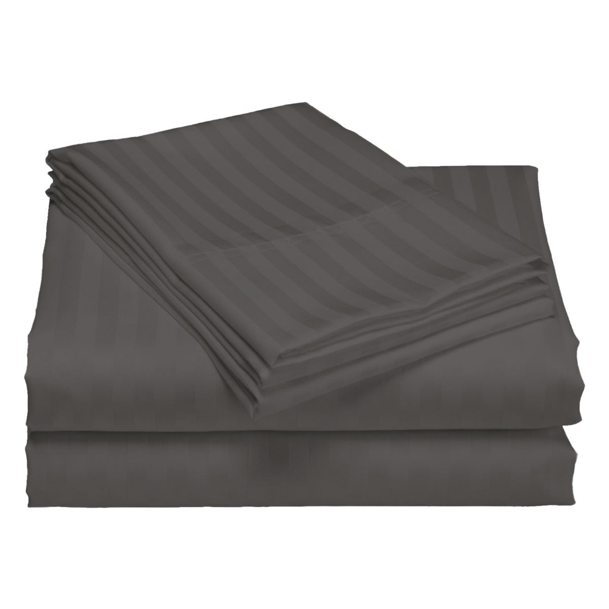 Royal Comfort 1200TC Quilt Cover Set Damask Cotton Blend Luxury Sateen Bedding King Charcoal Grey Deals499