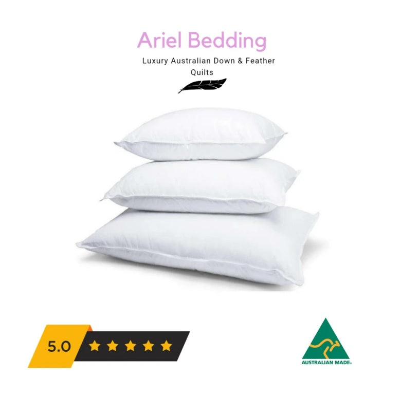 Ariel Miracle 30percent Duck Down Pillows King 50cm x 90cm Deals499